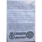 Cartel contra Llamazares. DL