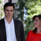 Pedro Sánchez y Susana Díaz, el pasado julio en Madrid.