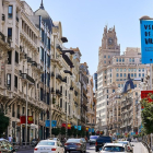 La Gran Vía de Madrid.