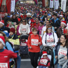 La San Silvestre de León cumple el próximo 30 de diciembre su edición número 22. JESÚS F. SALVADORES