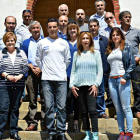 Los candidatos con los que el PP concurre en Villaturiel.