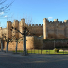 Vista panorámica del Castillo de Valencia de Don Juan, principal símbolo de la localidad coyantina.