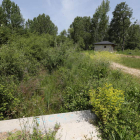 Zona en la que fue localizado en cadáver del anciano desaparecido hace seis días.