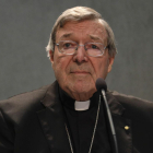 George Pell, durante una rueda de prensa en el Vaticano.