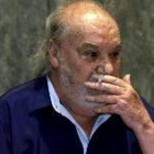 El actor Paco Rabal durante una de sus ruedas de prensa