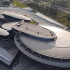Las oficinas del empresario Liu Dejian inspiradas en la nave Enterprise de la serie "Star Trek".