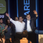 El presidente del PP, Mariano Rajoy, en la convención de Nuevas Generaciones en Córdoba.