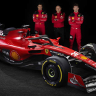 Ferrari presenta su nuevo monoplaza con Carlos Sainz como protagonista. SCUDERIA FERRARI PRESS OFICE HAN