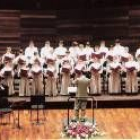 Los Pueri Cantores, en una actuación en el Auditorio de León