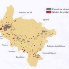 Mapa de escombreras
