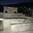 Aspecto de la fuente restaurada en el barrio de Fondo da Vila