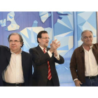 Rajoy, durante su intervención en la cúpula del milenio.