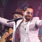 Maluma, durante una actuación en Miami, el pasado 14 de marzo. /