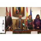 Pepe Martínez, Bernabé Alonso, José Miguel Palazuelo, Teresa González, Piedad del Río y Marta Domínguez.