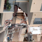 Imagen del efecto de colapso en la construcción. DOMENECH CASTELLÓ