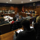 Una reciente sesión plenaria en el Ayuntamiento, pendiente aún de los presupuestos.