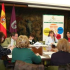 Rodríguez, primera por la derecha, presidió el consejo.