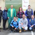 Alumnos del curso de jardinería en Carracedelo. DL