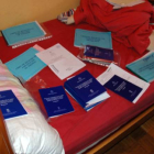 Parte de la documentación falsificada intervenida en la operación llevada a cabo por la Guardia Civil.