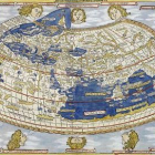 Imagen de uno de los mapas de la «Cosmografía»