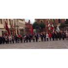Un momento de la ceremonia de esta mañana