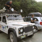 La caravana solidaria ha recuperado la marcha.