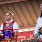 El César y el Caudillo Astur, dos de los personajes centrales de la celebración. ASTURES Y ROMANOS