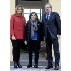 Fátima Báñez, Sáenz de Santamaría y Herrera. NACHO GALLEGO