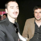 Agustín Pérez Rubio y Rafael Doctor en una imagen de archivo de sus comienzos en el Musac.