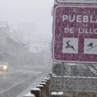 Lillo es una de las zonas afectadas por la nevada