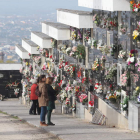 El cementerio de Ponferrada, el pasado Día de Todos los Santos. L. DE L A MATA
