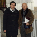 Los historiadores Siro Sanz y Eutimio Martino.