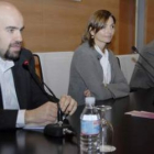 Fernández, Nuria Mendoza y Antonio Olalla, en la presentación.