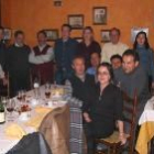 Los industriales y personal del consejo en una foto durante la comida en el Restaurante Las Termas