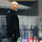 Zinedine Zidane salió reforzado tras su clara victoria sobre el Borussia Mönchengladbach. MATTEO BAZZI