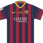 La camiseta que llevarán los jugadores del Barça en homenaje a Tito Vilanova.