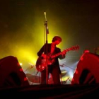 Imagen del concierto ofrecido ayer por la banda Deluxe, que actuó en el escenario Purple