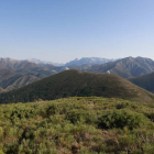 Vista de la montaña de Riaño, parte de la reserva regional de caza.