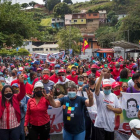 Un acto político ayer, en Venezuela. MIGUEL GUTIÉRREZ