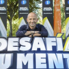 Antonio Lobato, en el plató de 'Desafía tu mente'.