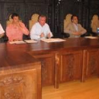 Vista parcial de los concejales que asistieron ayer al primer pleno del mandato, tras el 16 de junio