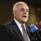 El observador permanente de la Autoridad Nacional Palestina en la ONU, Riyad Mansur.