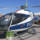 Helicóptero de la Policía Nacional.