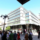 Sede del Ayuntamiento de León en la calle Ordoño.