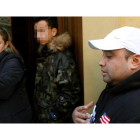 La madre del bebé que falleció al atragantarse por una uva, desolada. ALBERTO MORANTE