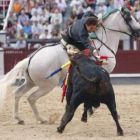 El rejoneador Leonardo Hernández.