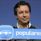 El vicesecretario de organización del PP, Carlos Floriano, el pasado 21 de octubre, en la sede del partido en Madrid.