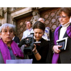 Las religiosas católicas se han manifestado para reivindicar su papel en la Iglesia. TONI GARRIGA