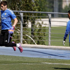 Casillas, con Navas detrás, la temporada pasada.