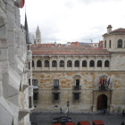 Exterior del Palacio de los Guzmanes, sede de la Diputación de León. RAMIRO